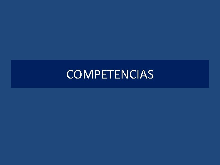 COMPETENCIAS 