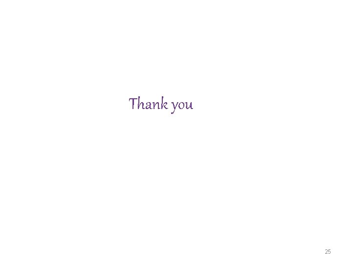 Thank you 25 