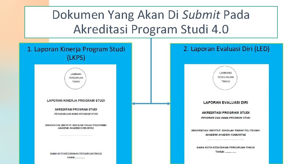 Dokumen Yang Akan Di Submit Pada Akreditasi Program Studi 4. 0 1. Laporan Kinerja