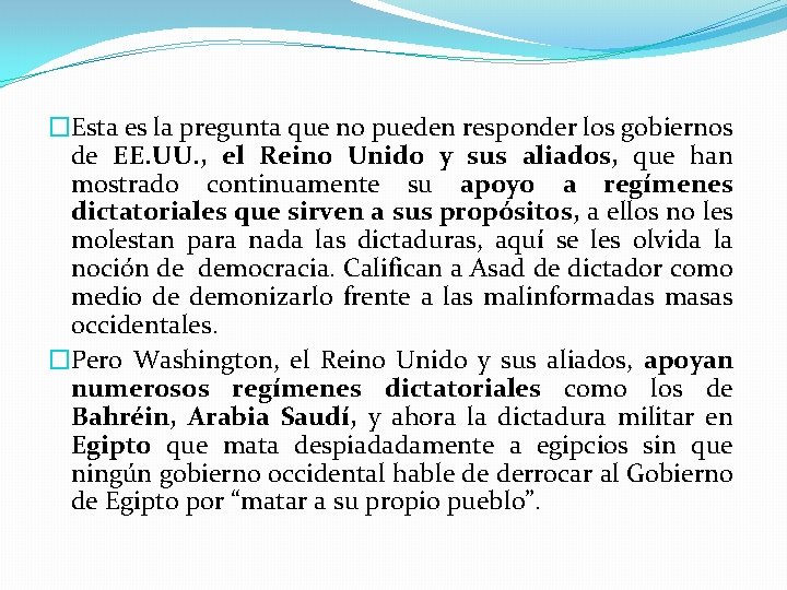 �Esta es la pregunta que no pueden responder los gobiernos de EE. UU. , �Esta es la pregunta que no pueden responder los gobiernos de EE. UU. ,