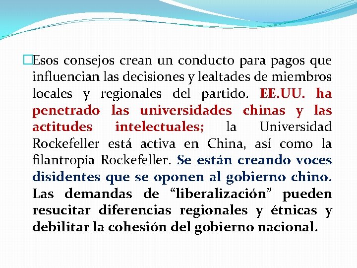 �Esos consejos crean un conducto para pagos que influencian las decisiones y lealtades de �Esos consejos crean un conducto para pagos que influencian las decisiones y lealtades de