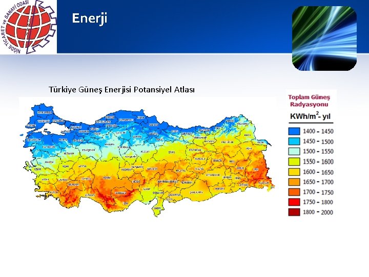 Enerji Türkiye Güneş Enerjisi Potansiyel Atlası 