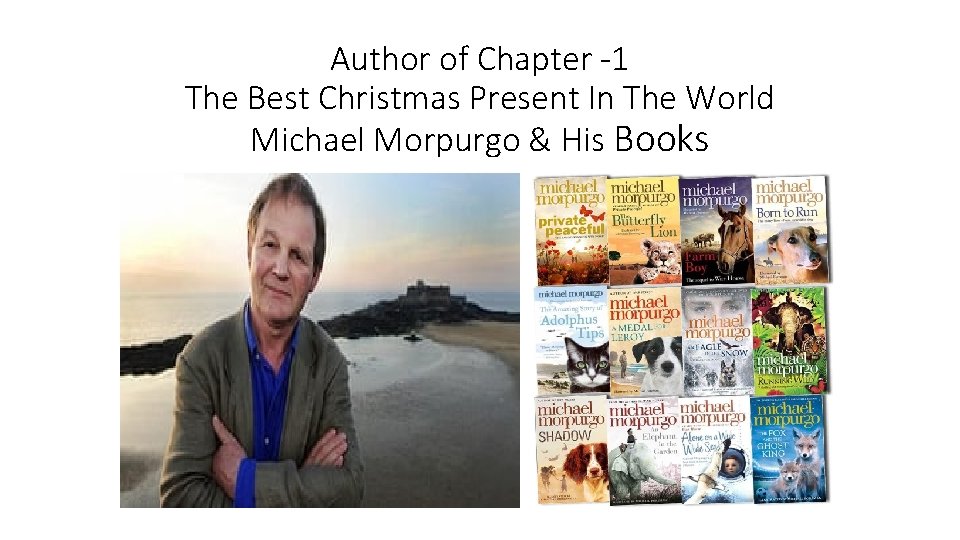 Author of Chapter -1 The Best Christmas Present In The World Michael Morpurgo &