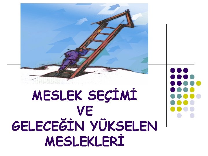 MESLEK SEÇİMİ VE GELECEĞİN YÜKSELEN MESLEKLERİ 