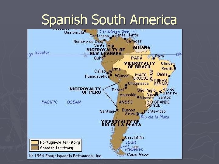 Spanish South America 