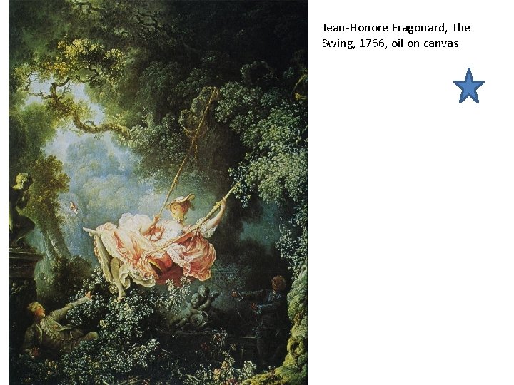 Jean-Honore Fragonard, The Swing, 1766, oil on canvas 