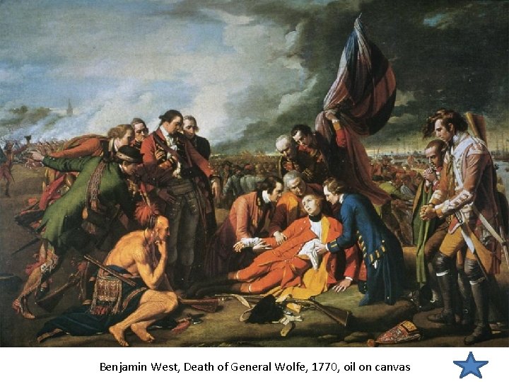 Benjamin West, Death of General Wolfe, 1770, oil on canvas 