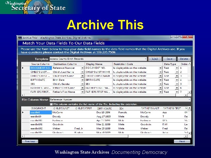 Archive This Washington State Archives Documenting Democracy 