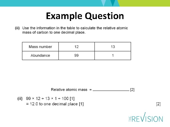 Example Question 