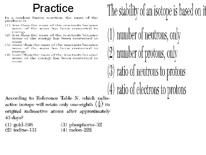 Practice 