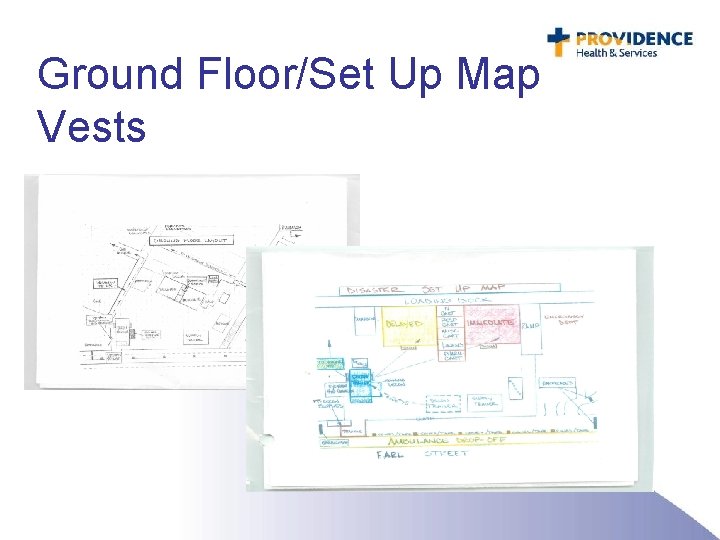 Ground Floor/Set Up Map Vests 