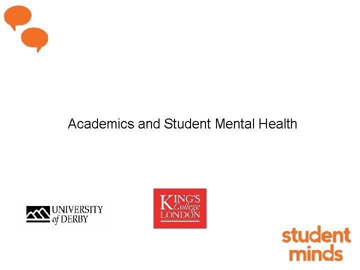 Academics and Student Mental Health 