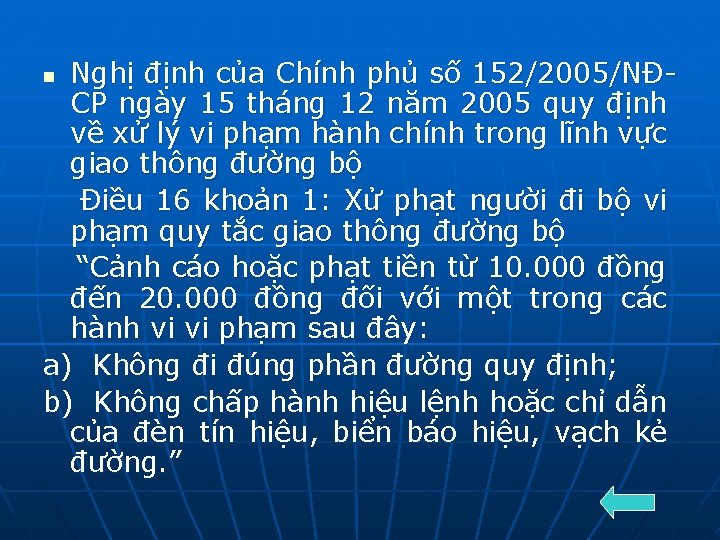 Nghị định của Chính phủ số 152/2005/NĐCP ngày 15 tháng 12 năm 2005 quy