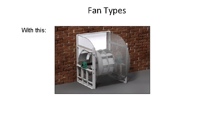 Fan Types With this: 