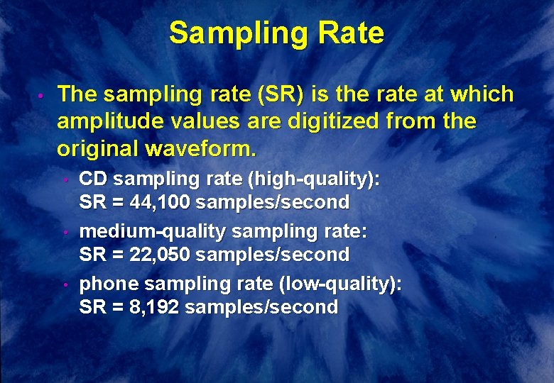 Introduction For periodic waveforms the duration of the