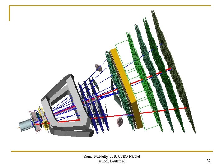 Ronan Mc. Nulty 2010 CTEQ-MCNet school, Lauterbad 39 