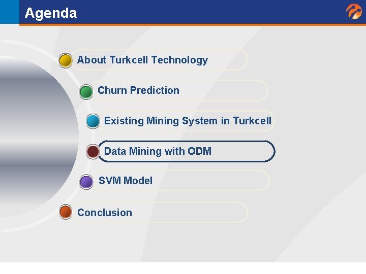 Agenda About Turkcell Technology Churn Prediction Existing Mining System in Turkcell Data Mining with Agenda About Turkcell Technology Churn Prediction Existing Mining System in Turkcell Data Mining with