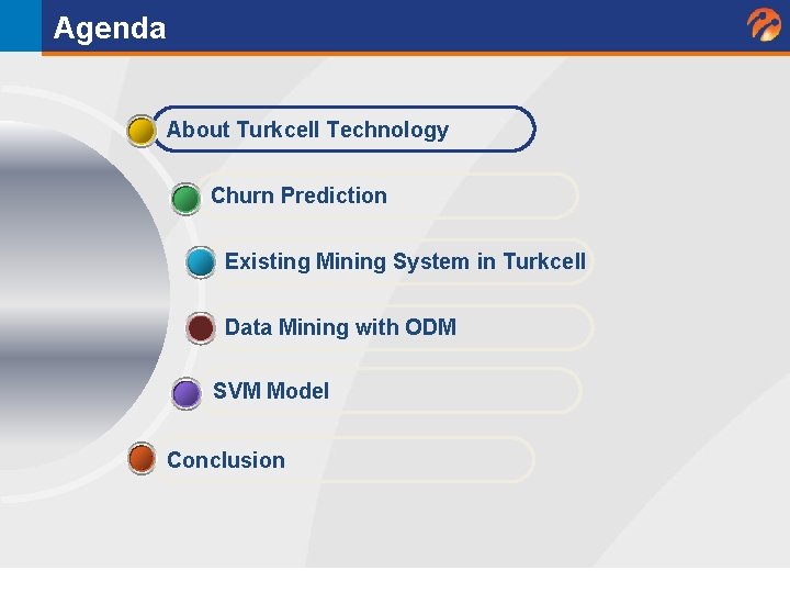 Agenda About Turkcell Technology Churn Prediction Existing Mining System in Turkcell Data Mining with Agenda About Turkcell Technology Churn Prediction Existing Mining System in Turkcell Data Mining with