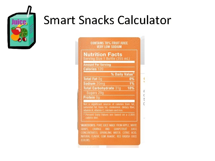 Smart Snacks Calculator 