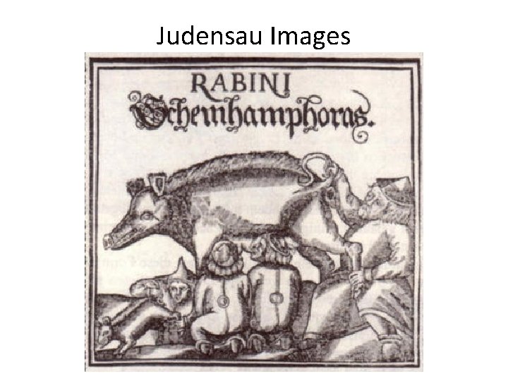 Judensau Images 