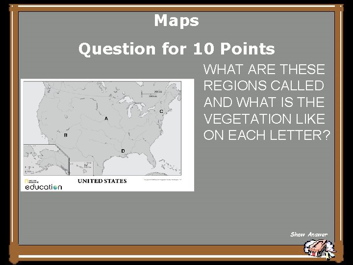 Maps Question for 10 Points WHAT ARE THESE REGIONS CALLED AND WHAT IS THE