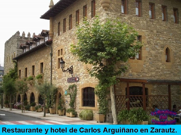 10/27/2020 Restaurante y hotel de Carlos Arguiñano en Zarautz. 