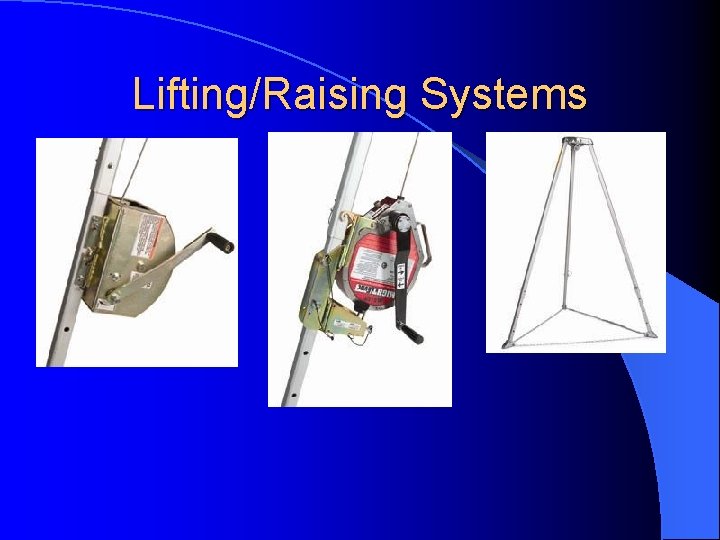Lifting/Raising Systems 