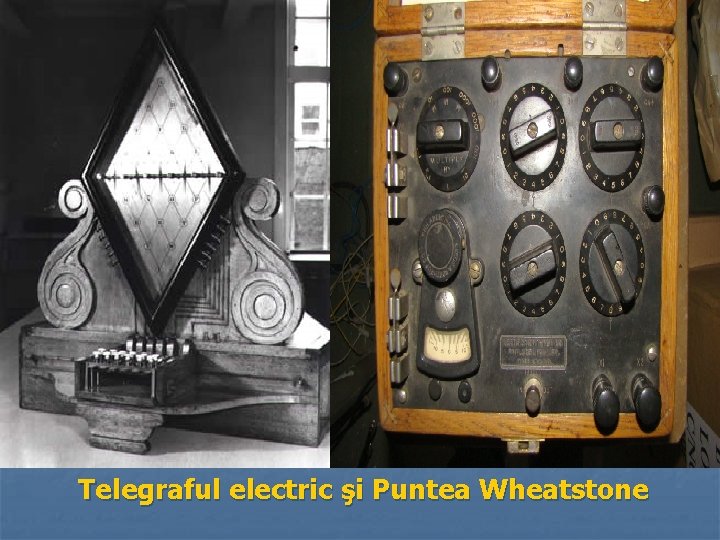 Telegraful electric şi Puntea Wheatstone 