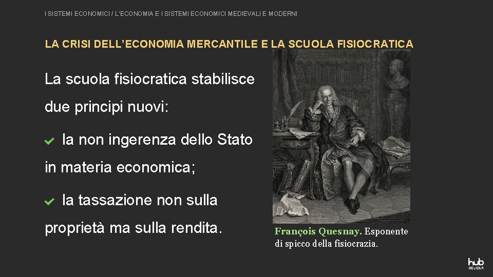 I SISTEMI ECONOMICI / L’ECONOMIA E I SISTEMI ECONOMICI MEDIEVALI E MODERNI LA CRISI