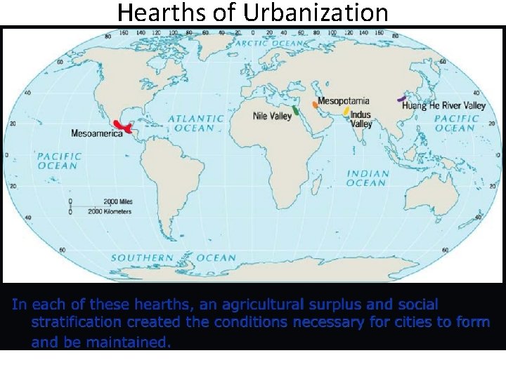 Hearths of Urbanization 