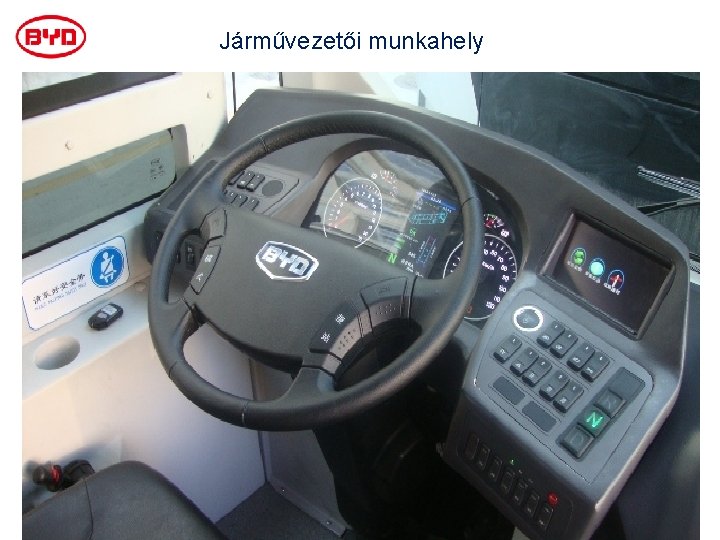 Járművezetői munkahely 