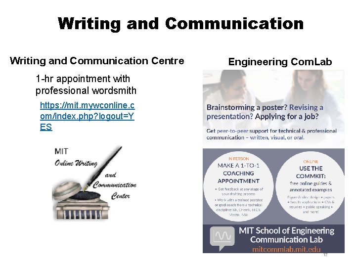 Writing and Communication Centre Engineering Com. Lab 1 -hr appointment with professional wordsmith https: