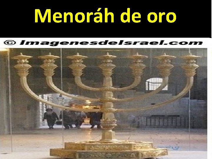 Menoráh de oro 