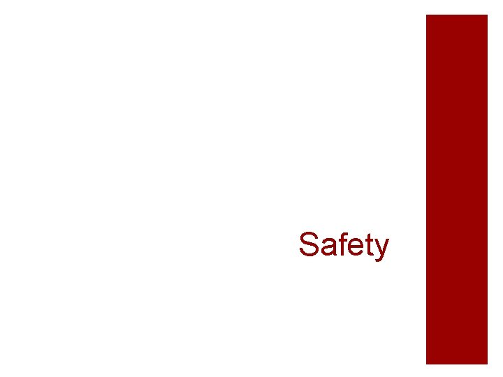 Safety 