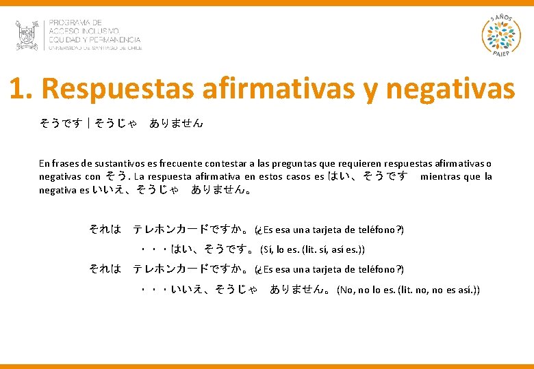 Introduccin Al Japons Respuestas Cortas Demostrativos A Lugar