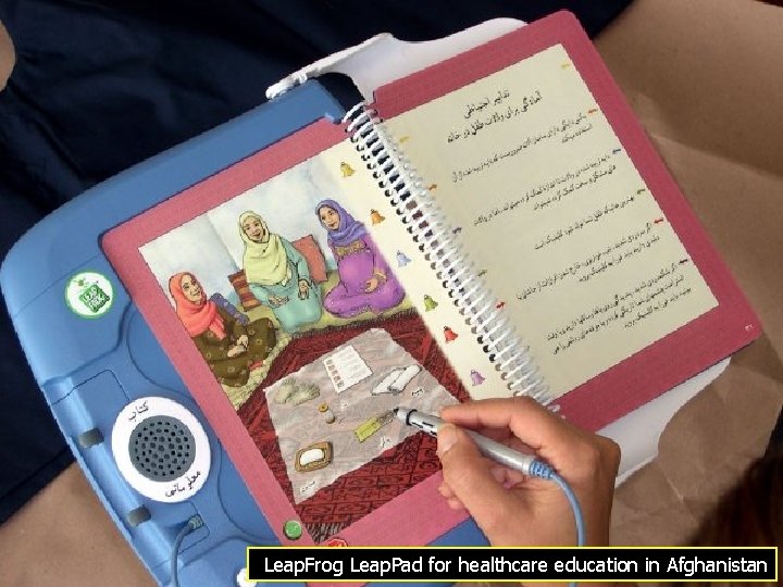 Leap. Frog Leap. Pad for healthcare education in Afghanistan 