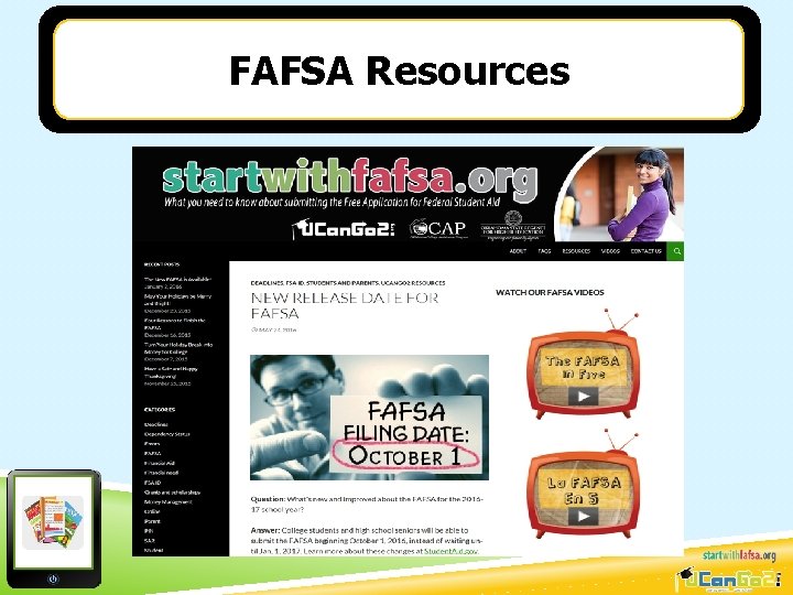 FAFSA Resources 