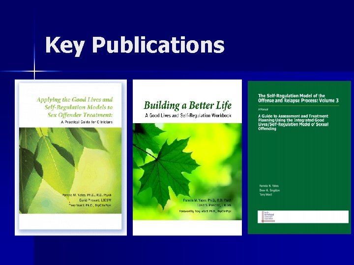 Key Publications 