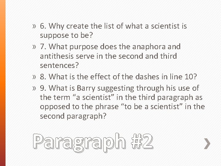 » 6. Why create the list of what a scientist is suppose to be? » 6. Why create the list of what a scientist is suppose to be?