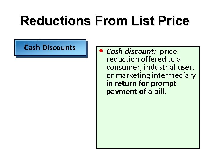 Chapter 20 Setting the right price Steps in