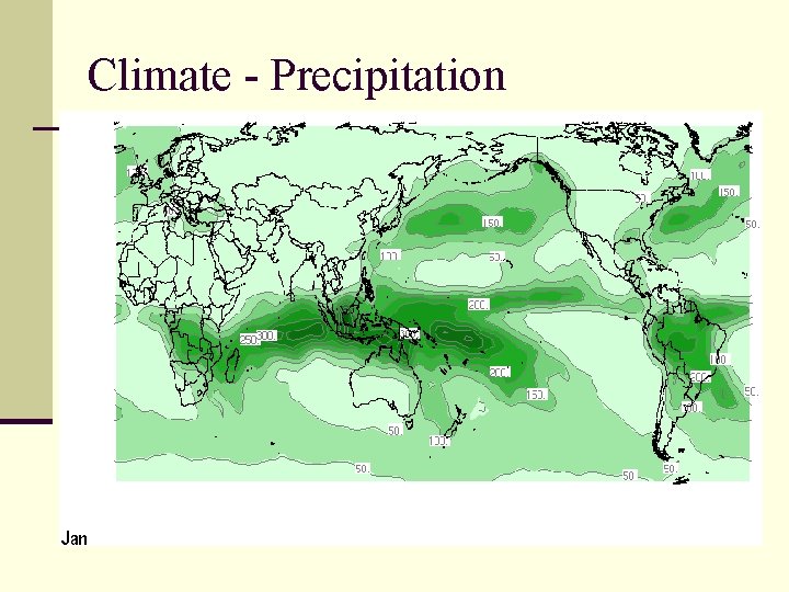 Climate - Precipitation 