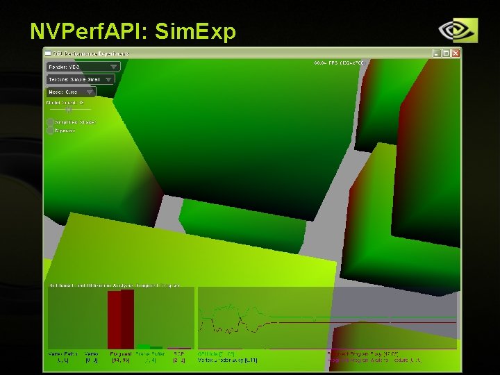 NVPerf. API: Sim. Exp Copyright © NVIDIA Corporation 2004 NVPerf. API: Sim. Exp Copyright © NVIDIA Corporation 2004