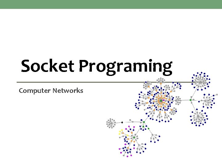Socket Programing Computer Networks 