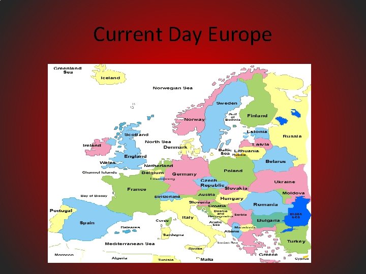 Current Day Europe 
