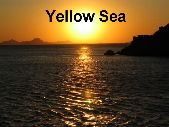 Yellow Sea 