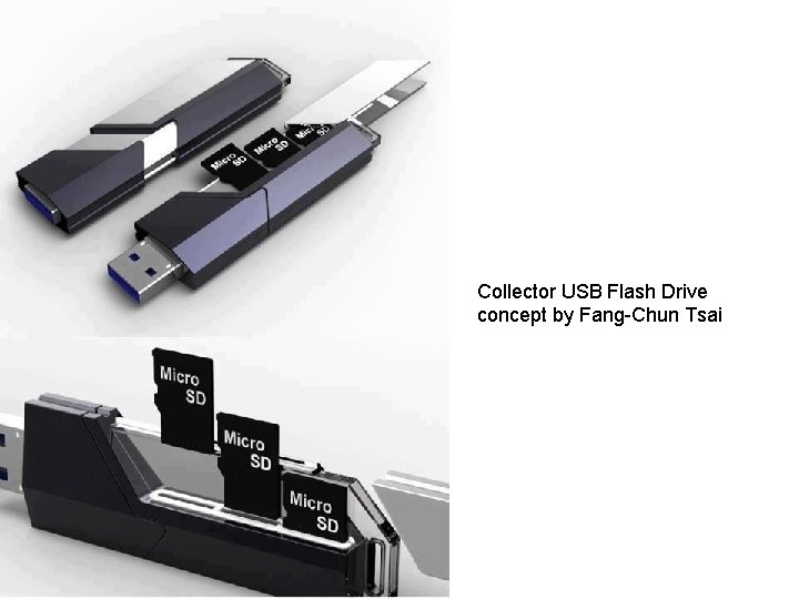 Collector USB Flash Drive concept by Fang-Chun Tsai 