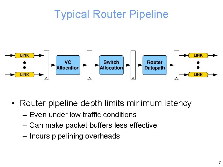 Average Router Depth CommunicationCentric Design Robert Mullins Computer Architecture Group ...