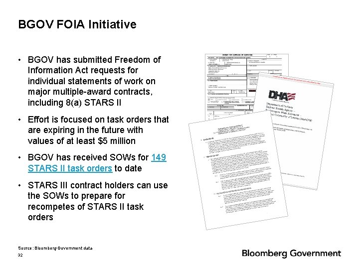 BGOV FOIA Initiative • BGOV has submitted Freedom of Information Act requests for individual BGOV FOIA Initiative • BGOV has submitted Freedom of Information Act requests for individual