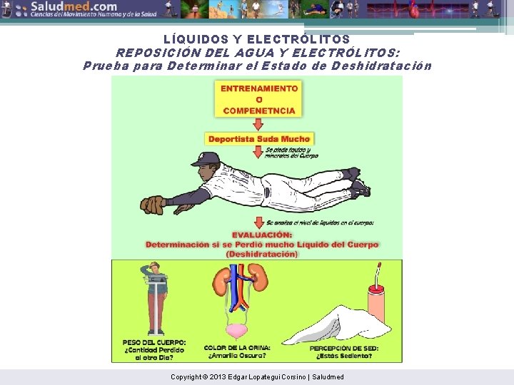 LÍQUIDOS Y ELECTRÓLITOS REPOSICIÓN DEL AGUA Y ELECTRÓLITOS: Prueba para Determinar el Estado de