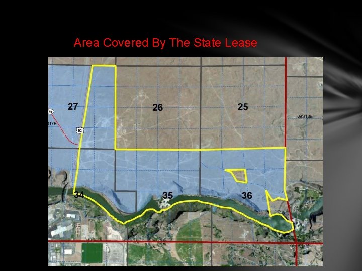 Area Covered By The State Lease 